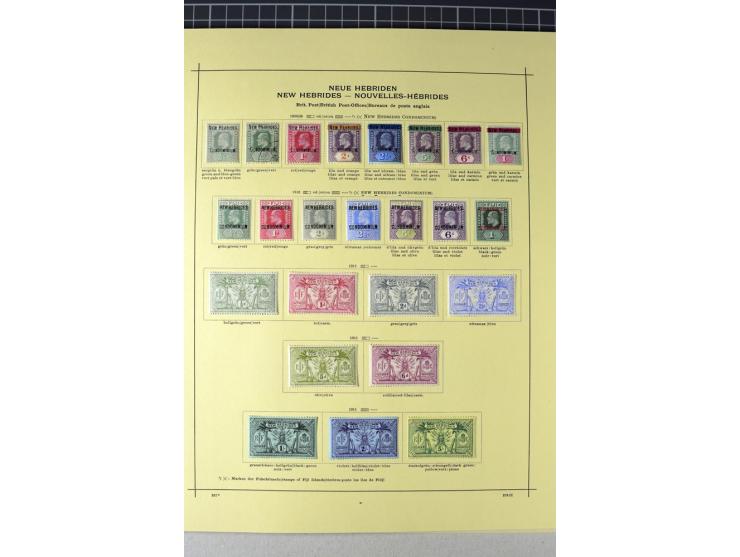  1886/1938, ungebrauchte und gestempelte Sammlung mit vielen besseren Werten und Sätzen