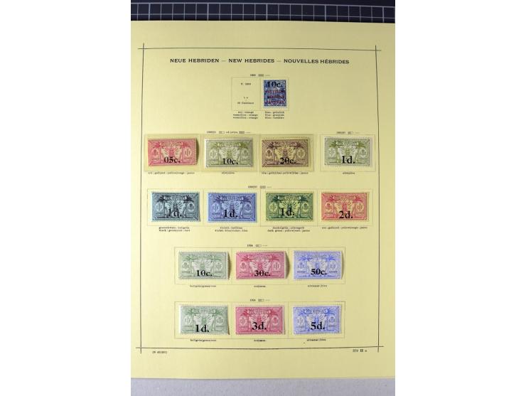  1886/1938, ungebrauchte und gestempelte Sammlung mit vielen besseren Werten und Sätzen