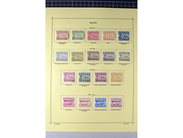  1886/1938, ungebrauchte und gestempelte Sammlung mit vielen besseren Werten und Sätzen