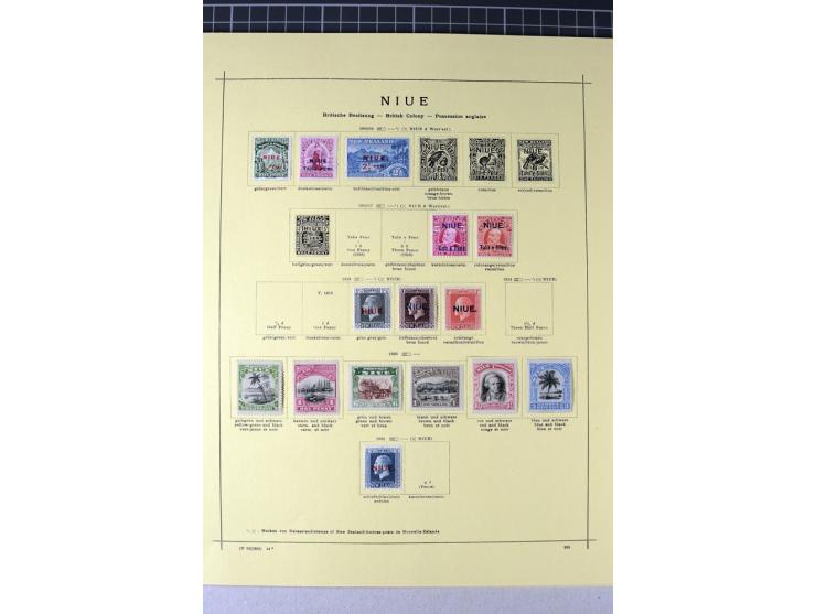  1886/1938, ungebrauchte und gestempelte Sammlung mit vielen besseren Werten und Sätzen