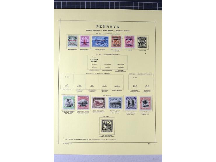 1886/1938, ungebrauchte und gestempelte Sammlung mit vielen besseren Werten und Sätzen