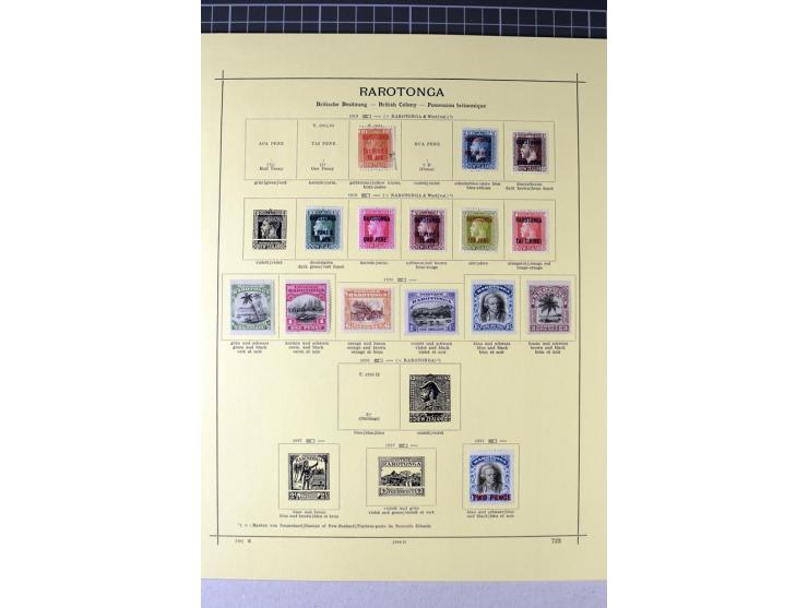  1886/1938, ungebrauchte und gestempelte Sammlung mit vielen besseren Werten und Sätzen