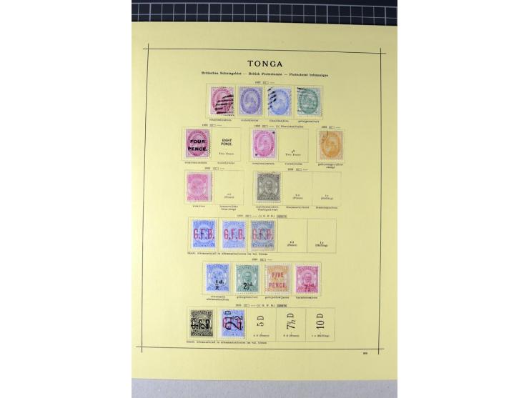  1886/1938, ungebrauchte und gestempelte Sammlung mit vielen besseren Werten und Sätzen