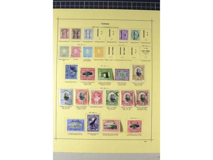  1886/1938, ungebrauchte und gestempelte Sammlung mit vielen besseren Werten und Sätzen