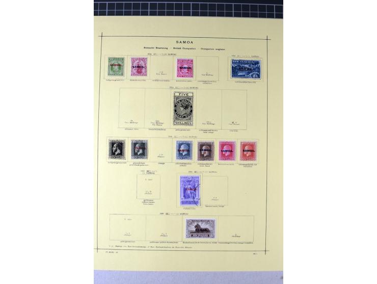  1886/1938, ungebrauchte und gestempelte Sammlung mit vielen besseren Werten und Sätzen