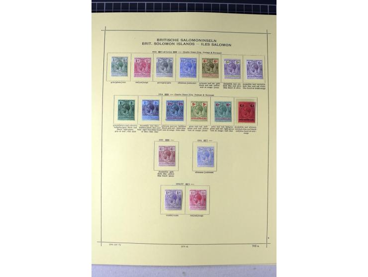  1886/1938, ungebrauchte und gestempelte Sammlung mit vielen besseren Werten und Sätzen