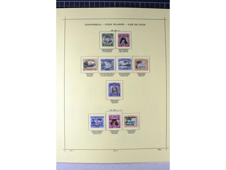  1886/1938, ungebrauchte und gestempelte Sammlung mit vielen besseren Werten und Sätzen