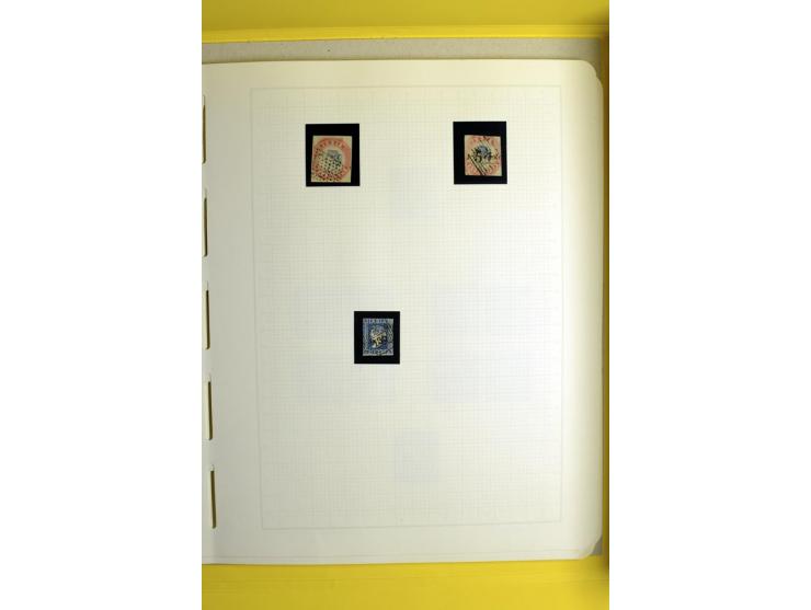 1854/1929, ungebrauchte und gestempelte Sammlung mit besseren Werten, teils mehrfach
