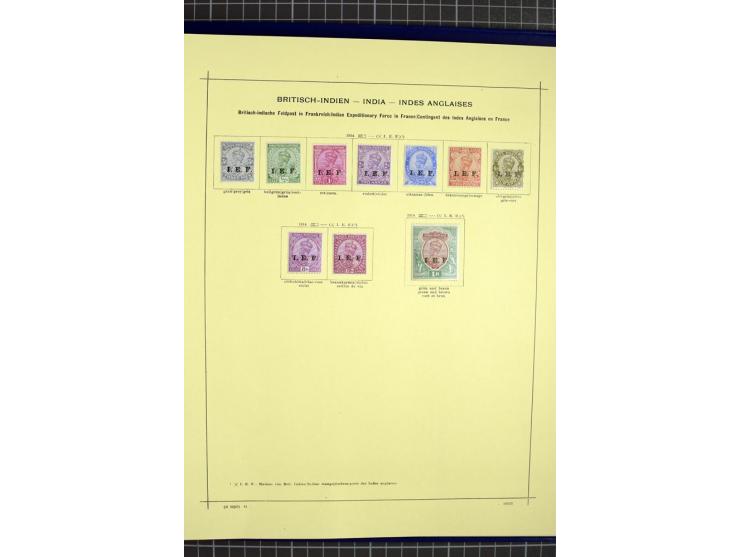 1854/1938, sehr interessante ungebrauchte und gestempelte Sammlung mit besseren Werten, dabei ein guter Teil Feudal- und Vert