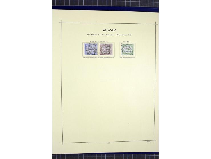 1854/1938, sehr interessante ungebrauchte und gestempelte Sammlung mit besseren Werten, dabei ein guter Teil Feudal- und Vert