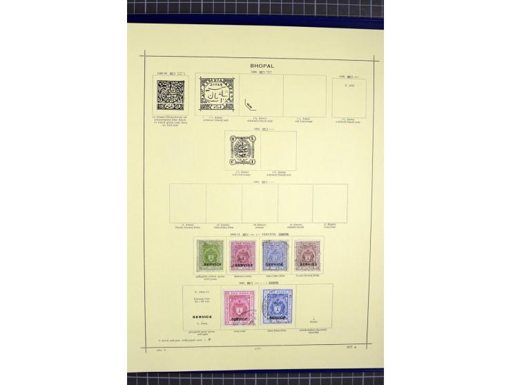 1854/1938, sehr interessante ungebrauchte und gestempelte Sammlung mit besseren Werten, dabei ein guter Teil Feudal- und Vert