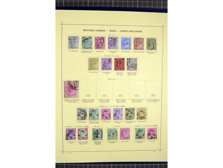 1854/1938, sehr interessante ungebrauchte und gestempelte Sammlung mit besseren Werten, dabei ein guter Teil Feudal- und Vert