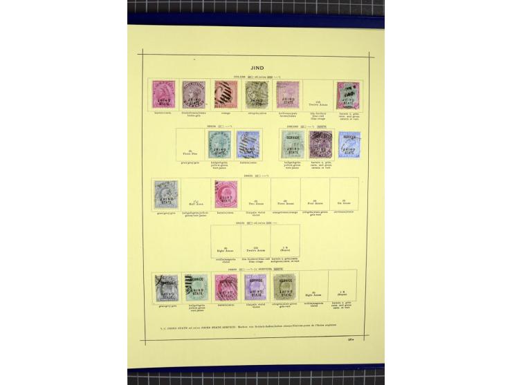 1854/1938, sehr interessante ungebrauchte und gestempelte Sammlung mit besseren Werten, dabei ein guter Teil Feudal- und Vert