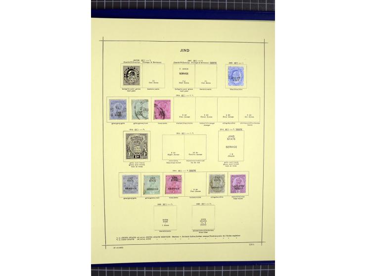 1854/1938, sehr interessante ungebrauchte und gestempelte Sammlung mit besseren Werten, dabei ein guter Teil Feudal- und Vert