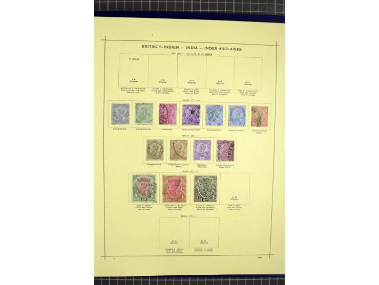 1854/1938, sehr interessante ungebrauchte und gestempelte Sammlung mit besseren Werten, dabei ein guter Teil Feudal- und Vert
