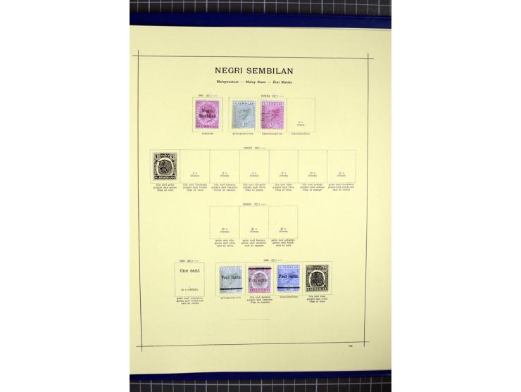 1854/1938, sehr interessante ungebrauchte und gestempelte Sammlung mit besseren Werten, dabei ein guter Teil Feudal- und Vert