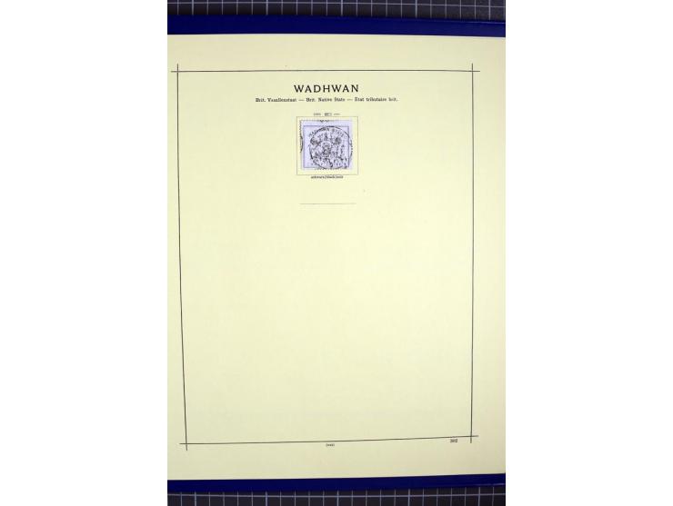 1854/1938, sehr interessante ungebrauchte und gestempelte Sammlung mit besseren Werten, dabei ein guter Teil Feudal- und Vert