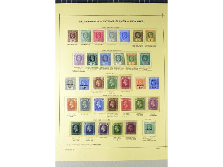1901/38, schöne ungebrauchte und gestempelte Sammlung mit besseren Werten, dabei Mi.-Nr. 13-16, 17-19, 21-29 und 86-97 ungebr