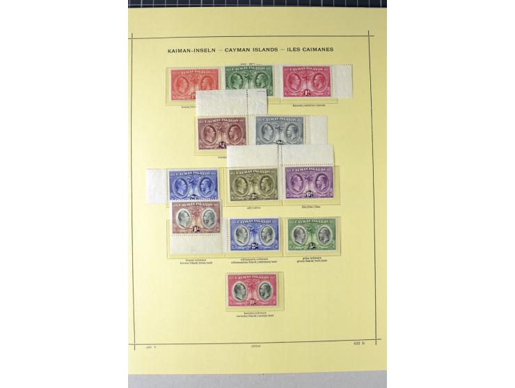 1901/38, schöne ungebrauchte und gestempelte Sammlung mit besseren Werten, dabei Mi.-Nr. 13-16, 17-19, 21-29 und 86-97 ungebr