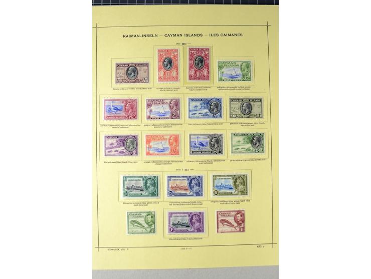 1901/38, schöne ungebrauchte und gestempelte Sammlung mit besseren Werten, dabei Mi.-Nr. 13-16, 17-19, 21-29 und 86-97 ungebr