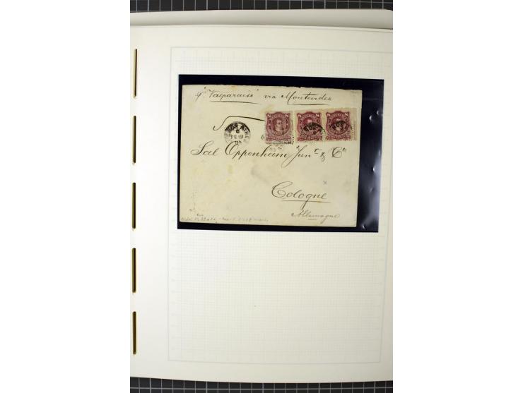 1858/1910 (ca.), ungebrauchte und gestempelte Sammlung incl. Buenos Aires und Corrientes, dabei Einheiten, Farbproben etc., a