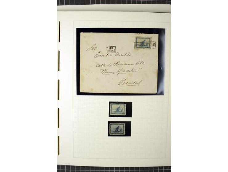 1858/1910 (ca.), ungebrauchte und gestempelte Sammlung incl. Buenos Aires und Corrientes, dabei Einheiten, Farbproben etc., a