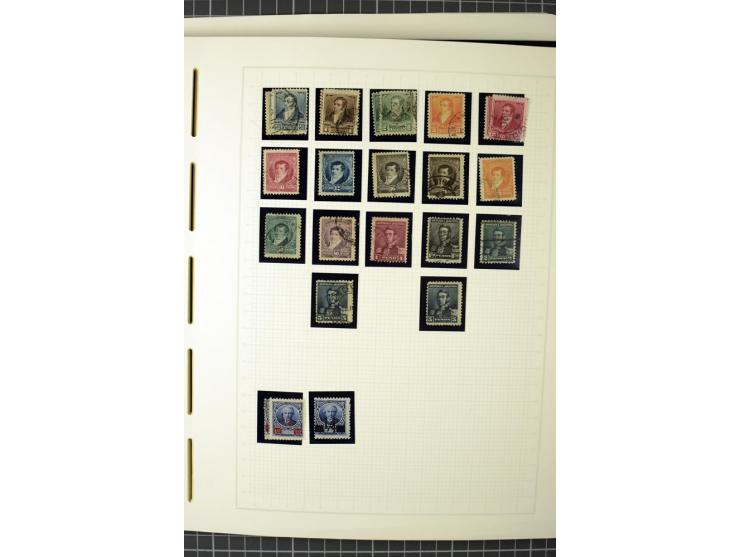 1858/1910 (ca.), ungebrauchte und gestempelte Sammlung incl. Buenos Aires und Corrientes, dabei Einheiten, Farbproben etc., a