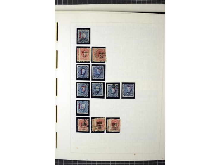 1858/1910 (ca.), ungebrauchte und gestempelte Sammlung incl. Buenos Aires und Corrientes, dabei Einheiten, Farbproben etc., a