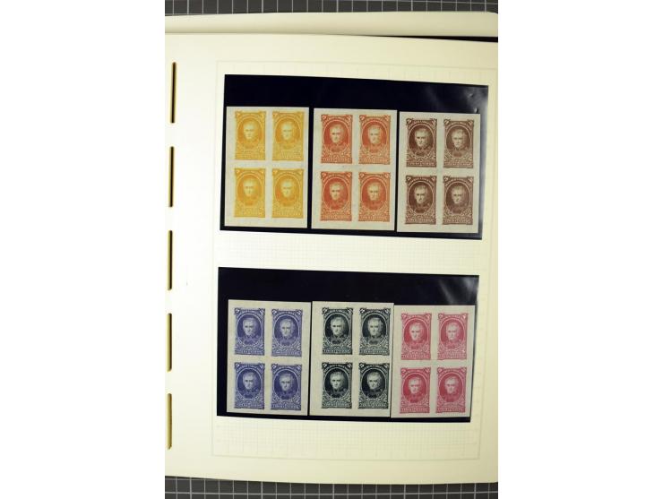 1858/1910 (ca.), ungebrauchte und gestempelte Sammlung incl. Buenos Aires und Corrientes, dabei Einheiten, Farbproben etc., a