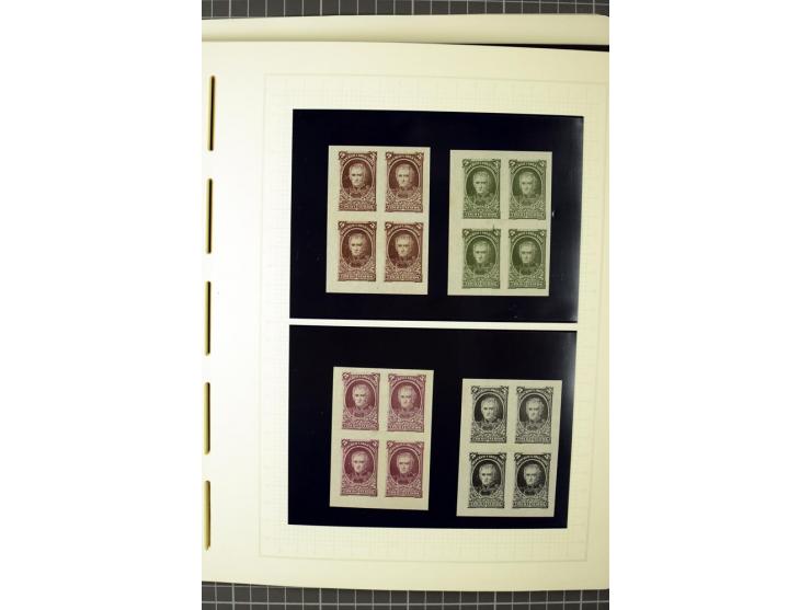 1858/1910 (ca.), ungebrauchte und gestempelte Sammlung incl. Buenos Aires und Corrientes, dabei Einheiten, Farbproben etc., a