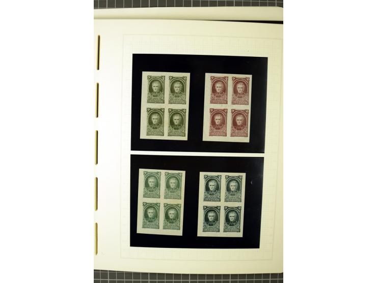 1858/1910 (ca.), ungebrauchte und gestempelte Sammlung incl. Buenos Aires und Corrientes, dabei Einheiten, Farbproben etc., a