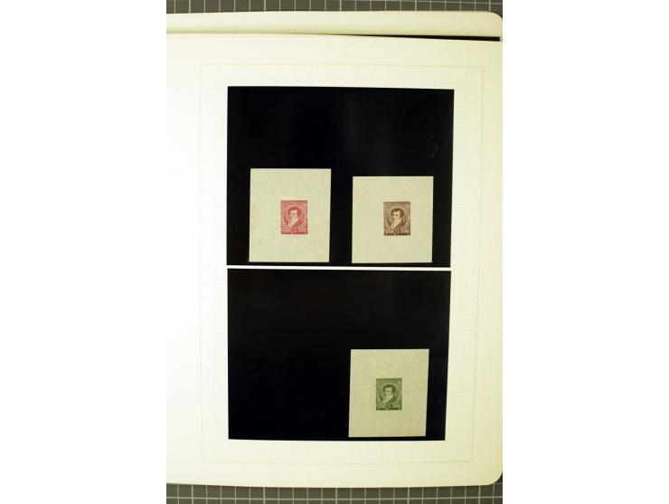 1858/1910 (ca.), ungebrauchte und gestempelte Sammlung incl. Buenos Aires und Corrientes, dabei Einheiten, Farbproben etc., a