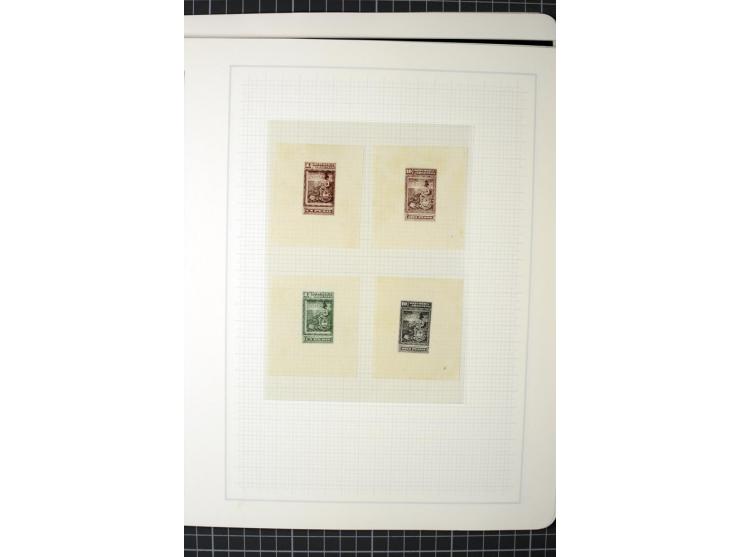 1858/1910 (ca.), ungebrauchte und gestempelte Sammlung incl. Buenos Aires und Corrientes, dabei Einheiten, Farbproben etc., a