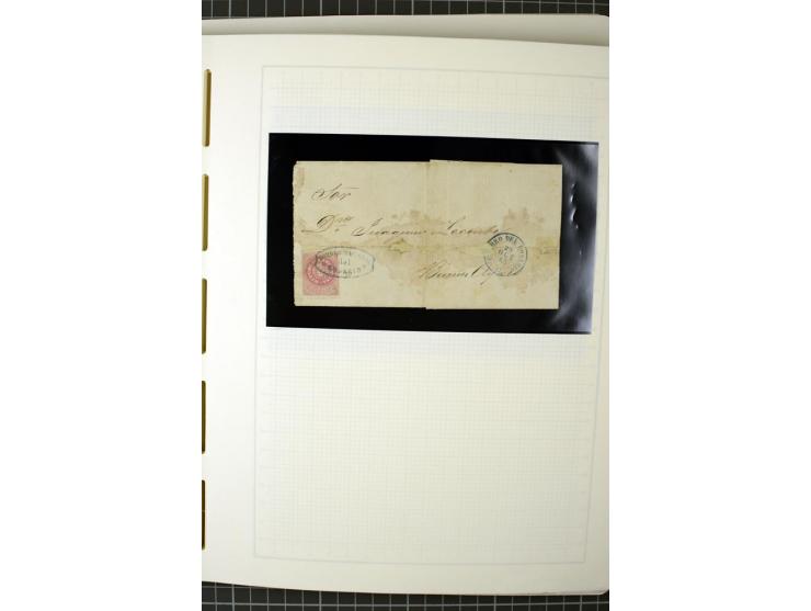 1858/1910 (ca.), ungebrauchte und gestempelte Sammlung incl. Buenos Aires und Corrientes, dabei Einheiten, Farbproben etc., a