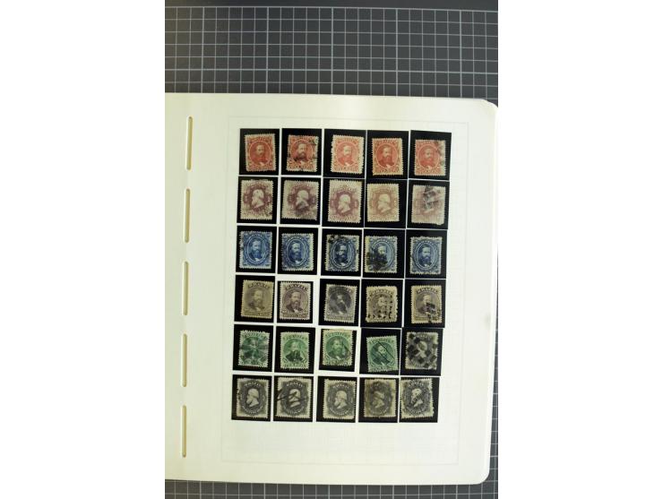 1843/94, ungebrauchte und gestempelte Sammlung mit u.a. Mi.-Nr. 1 (2), 2 (3) etc., vieles mehrfach gesammelt, die Erhaltung r