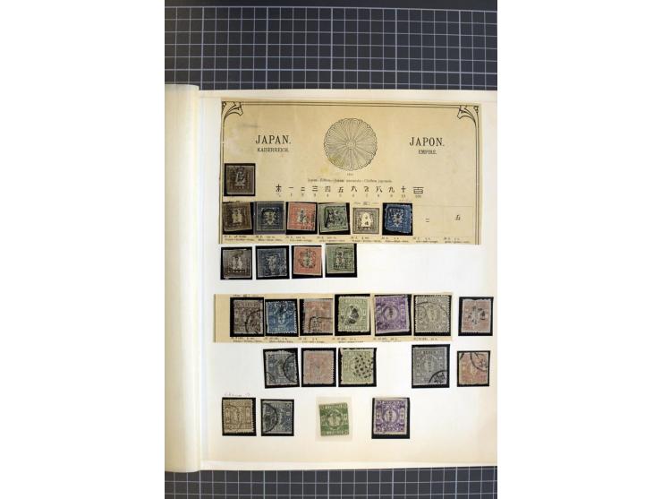 1878/1925, ungebrauchte und gestempelte Sammlung mit u.a. Mi.-Nr. 1 (3), 2 (3), 3 (4), 25 etc., dazu etwas Gebiete, Tibet und