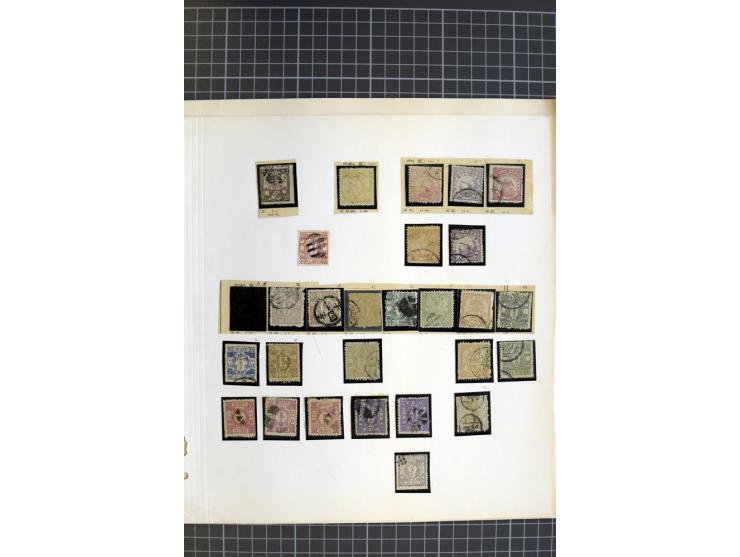 1878/1925, ungebrauchte und gestempelte Sammlung mit u.a. Mi.-Nr. 1 (3), 2 (3), 3 (4), 25 etc., dazu etwas Gebiete, Tibet und