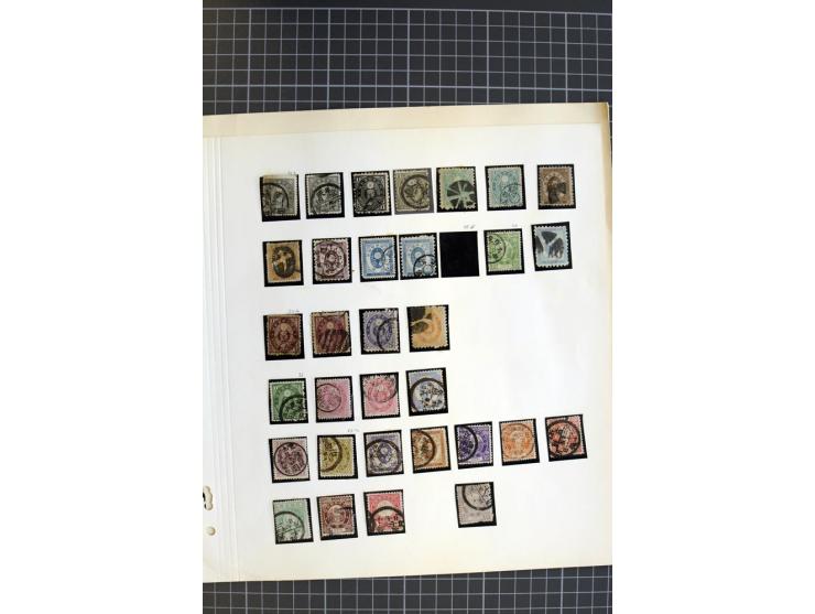 1878/1925, ungebrauchte und gestempelte Sammlung mit u.a. Mi.-Nr. 1 (3), 2 (3), 3 (4), 25 etc., dazu etwas Gebiete, Tibet und