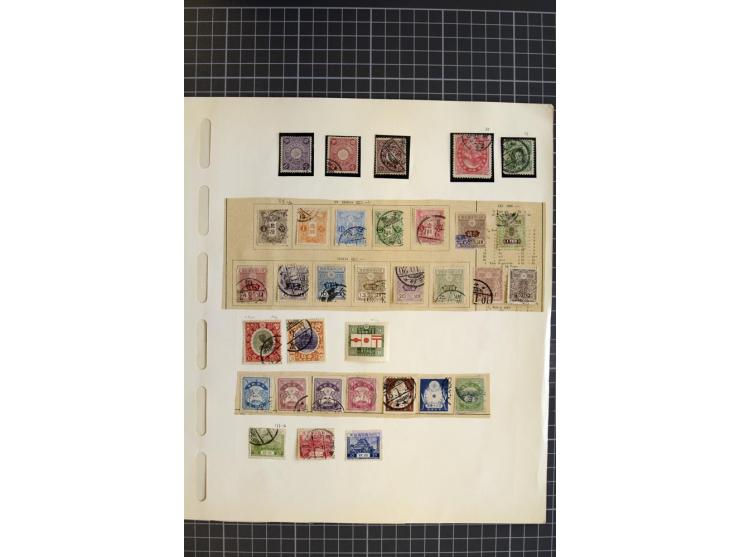 1878/1925, ungebrauchte und gestempelte Sammlung mit u.a. Mi.-Nr. 1 (3), 2 (3), 3 (4), 25 etc., dazu etwas Gebiete, Tibet und
