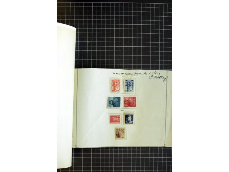 1878/1925, ungebrauchte und gestempelte Sammlung mit u.a. Mi.-Nr. 1 (3), 2 (3), 3 (4), 25 etc., dazu etwas Gebiete, Tibet und