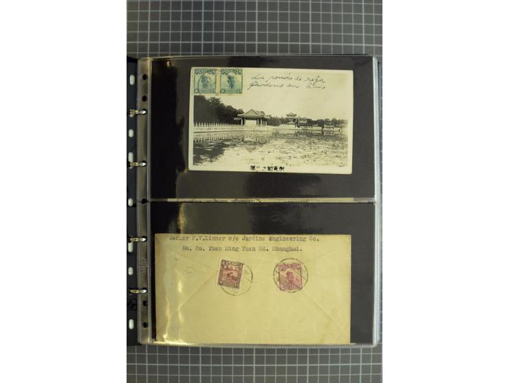 1900/48 (ca.), Partie Briefe und Karten, dabei Reco, Luftpost, Bahnpost etc.