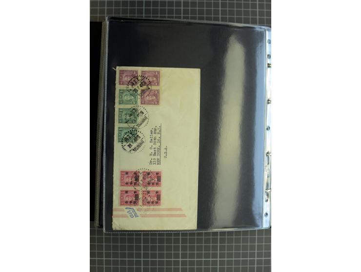 1900/48 (ca.), Partie Briefe und Karten, dabei Reco, Luftpost, Bahnpost etc.