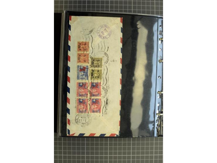 1900/48 (ca.), Partie Briefe und Karten, dabei Reco, Luftpost, Bahnpost etc.