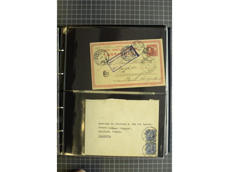 1900/48 (ca.), Partie Briefe und Karten, dabei Reco, Luftpost, Bahnpost etc.