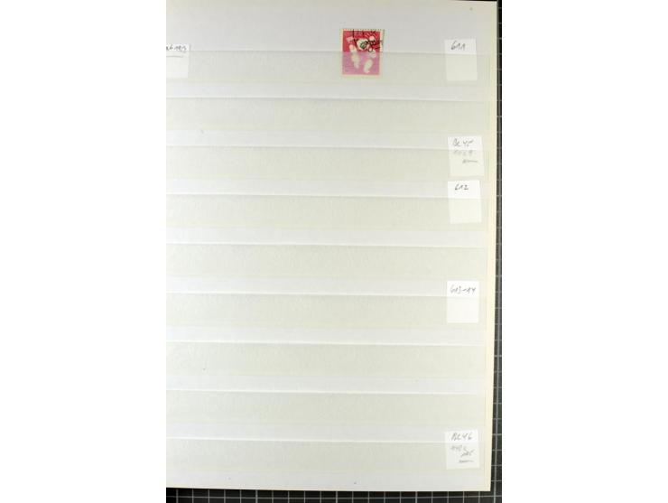 1875/1980, postfrische und gestempelte Partie in 9 Alben, meist moderne Ausgaben