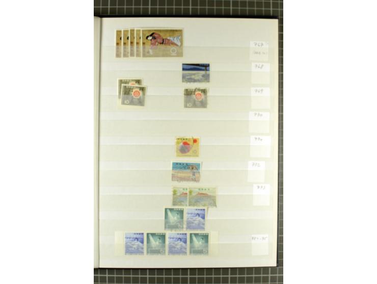 1875/1980, postfrische und gestempelte Partie in 9 Alben, meist moderne Ausgaben