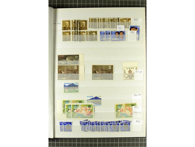 1875/1980, postfrische und gestempelte Partie in 9 Alben, meist moderne Ausgaben