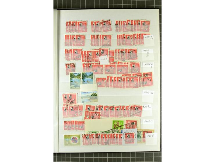 1875/1980, postfrische und gestempelte Partie in 9 Alben, meist moderne Ausgaben