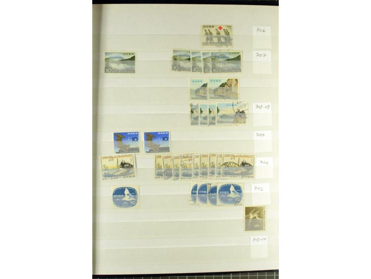 1875/1980, postfrische und gestempelte Partie in 9 Alben, meist moderne Ausgaben