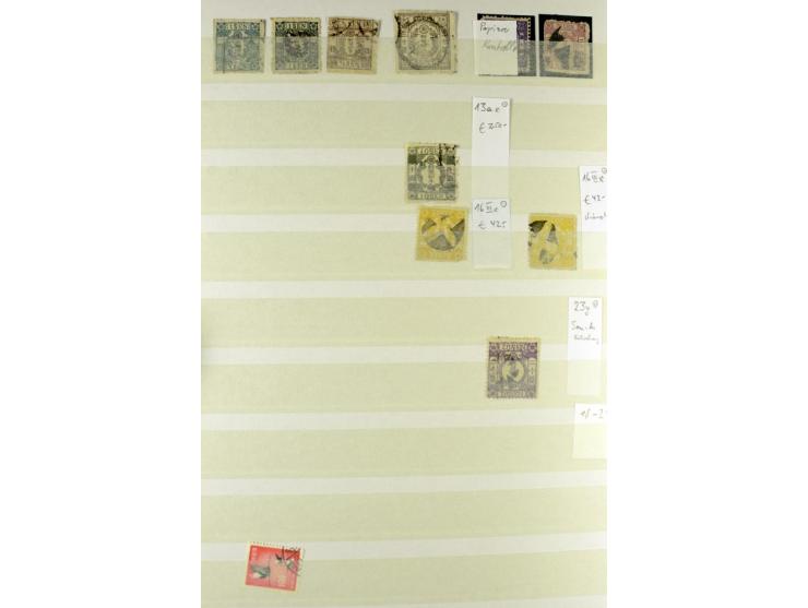 1875/1980, postfrische und gestempelte Partie in 9 Alben, meist moderne Ausgaben